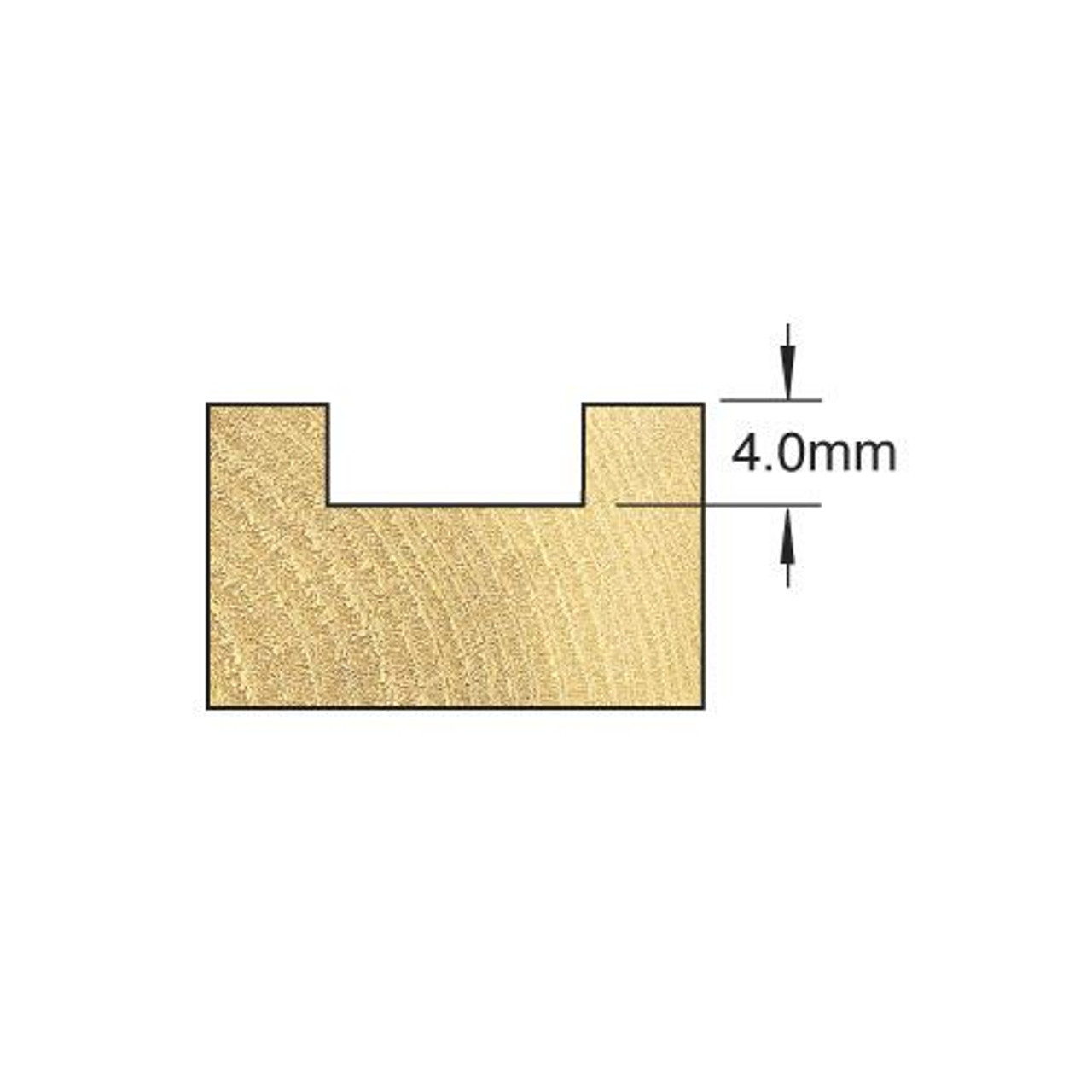 Trend Intumescent cutter 10mm x 40mm C208X1/2TC