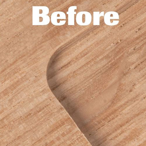 Trend Corner Chisel TREC/CHISEL - To quickly square up rounded corners when using lock and hinge jigs.