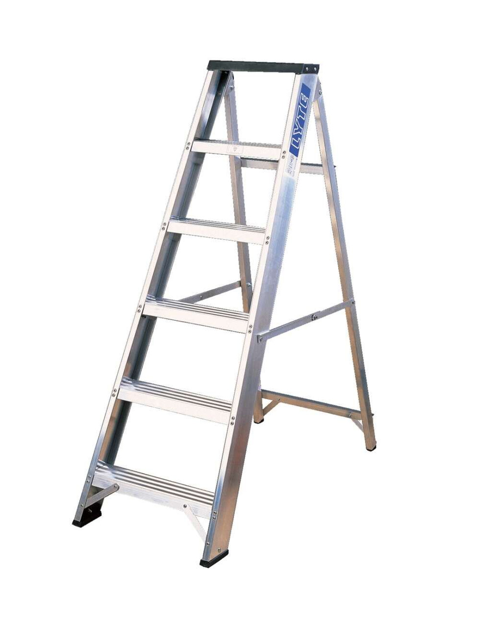 Lyte EN131-2 Professional Swingback Step With Tool Tray 6 Tread