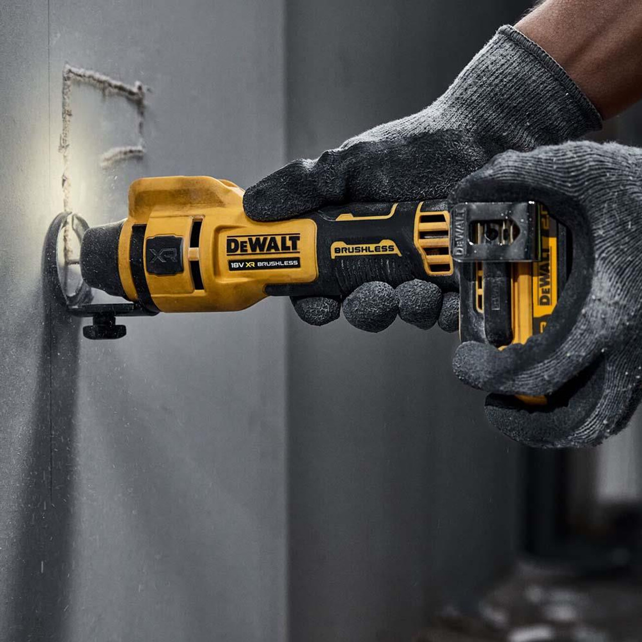 Dewalt DCE555N Drywall Cut Out Tool 18V XR Brushless - Body Only