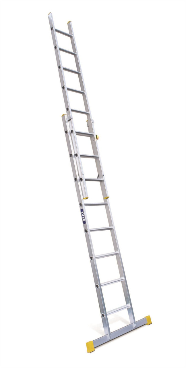 Lyte 2x8 Rung Professional Trade Extension Ladder 2 Section EN131-2