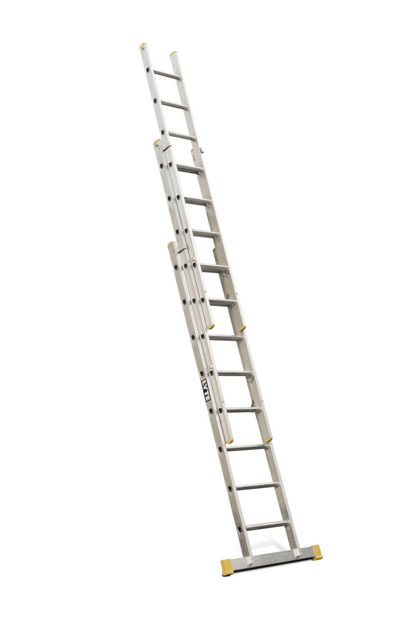 Lyte 3x8 Rung Professional Trade Extension Ladder 3 Section EN131-2