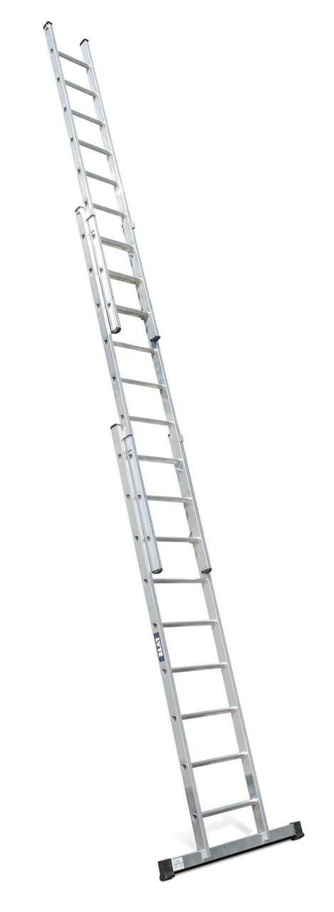 Lyte 3x8 Rung Industrial 3 Section Extension Ladder EN131-2