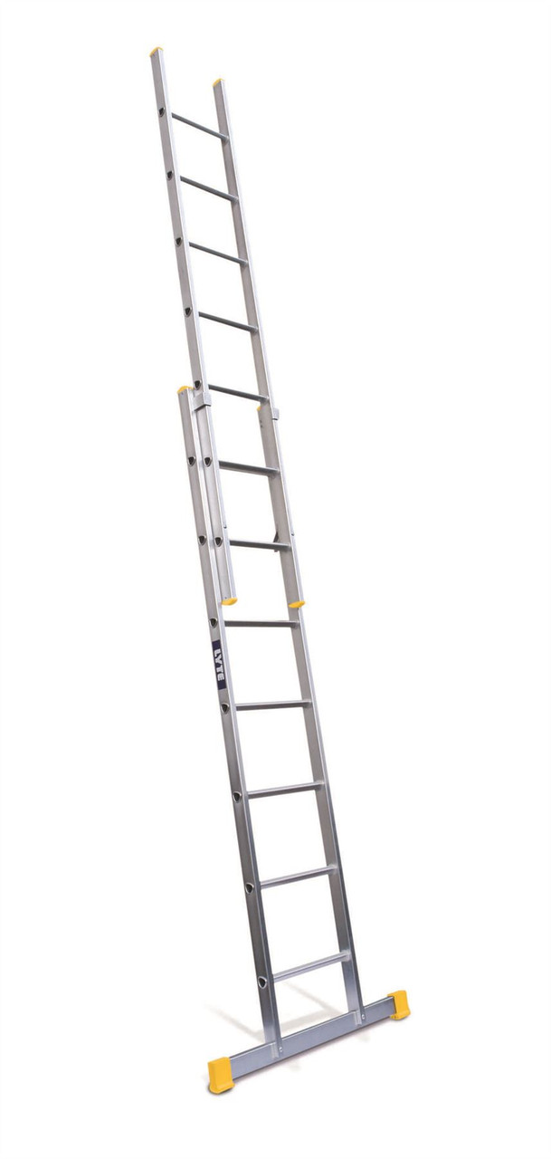 Lyte 2x7 Rung Trade Extension Ladder 2 Section EN131-2
