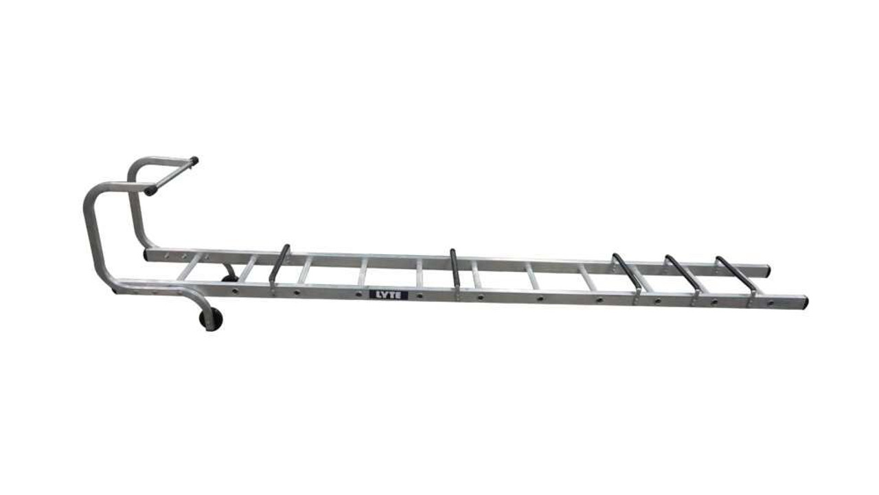 Lyte 1x11 Rung Trade Roof Ladder Single Section