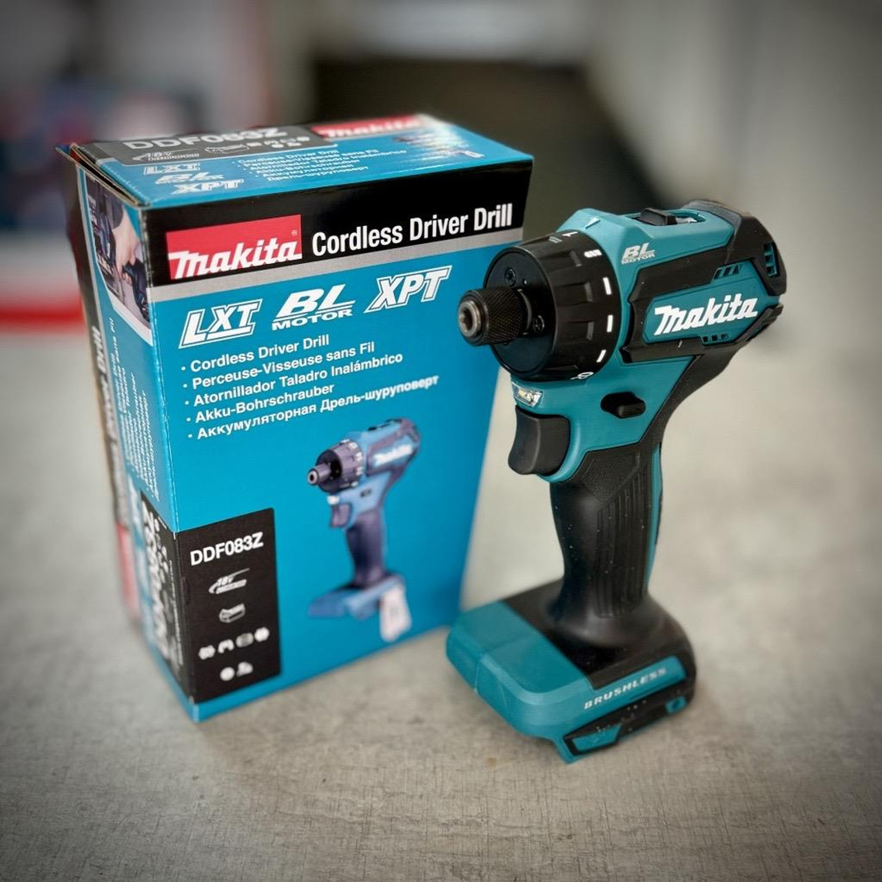 Makita Drill Driver DDF083Z 18V LXT Cordless Brushless 1/4 Inch Hex - Body Only