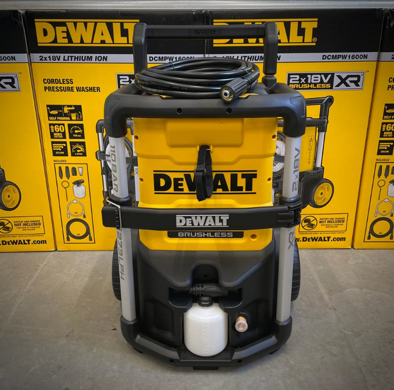 Dewalt Pressure Washer DCMPW1600 2x18V XR Brushless 2 X 18V 5.0AH & Charger
