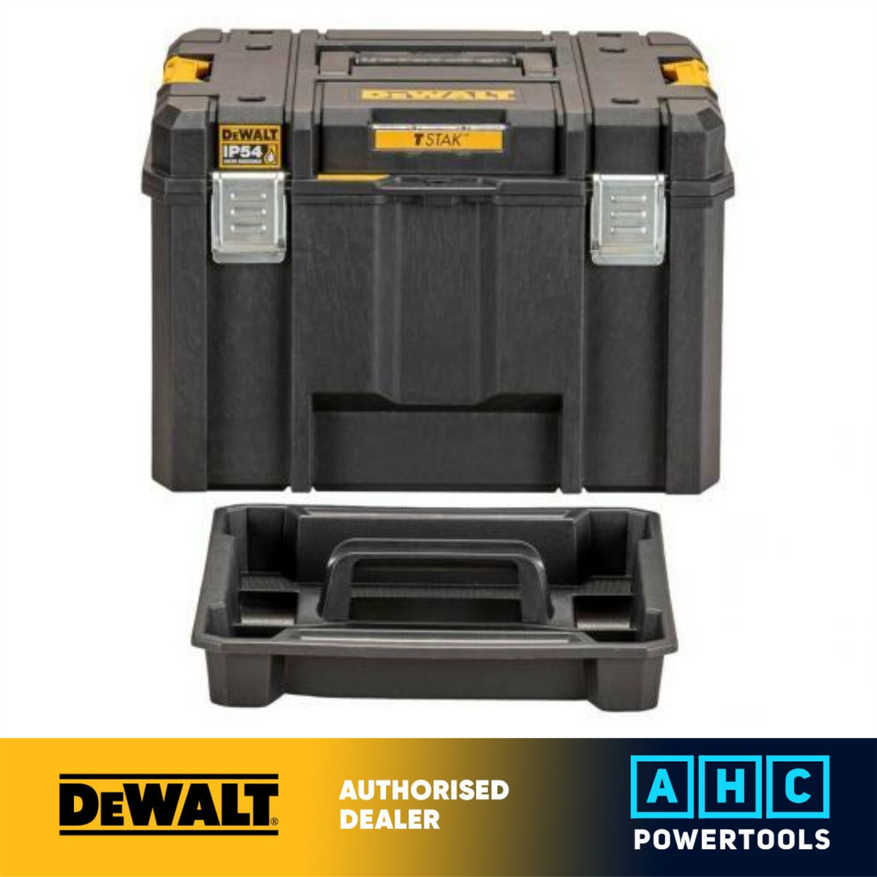 DeWalt DWST83346-1 TSTAK® 2.0 Deep Tool Storage Tool Box Case with Tote Tray