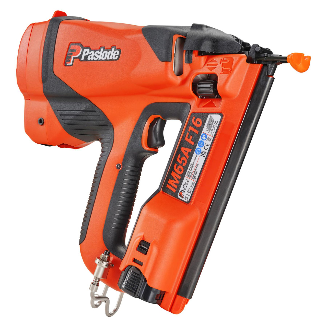 Paslode IM65A F16 2.1Ah Cordless 2nd Fix Angled Brad Nailer - 916275 
