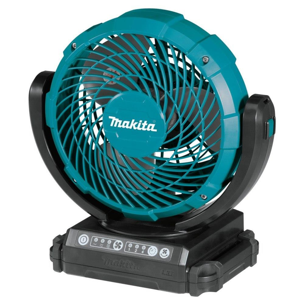 Makita Portable Fan DCF102Z 14.4/18V LXT Cordless + Charger and 1 x BL1850 5.0 Ah Battery