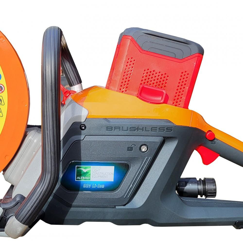ALTRAD Belle DC 300E+ 82v Cordless Cut-off Disc Cutter Kit with Batteries, Charger & Diamond Blade