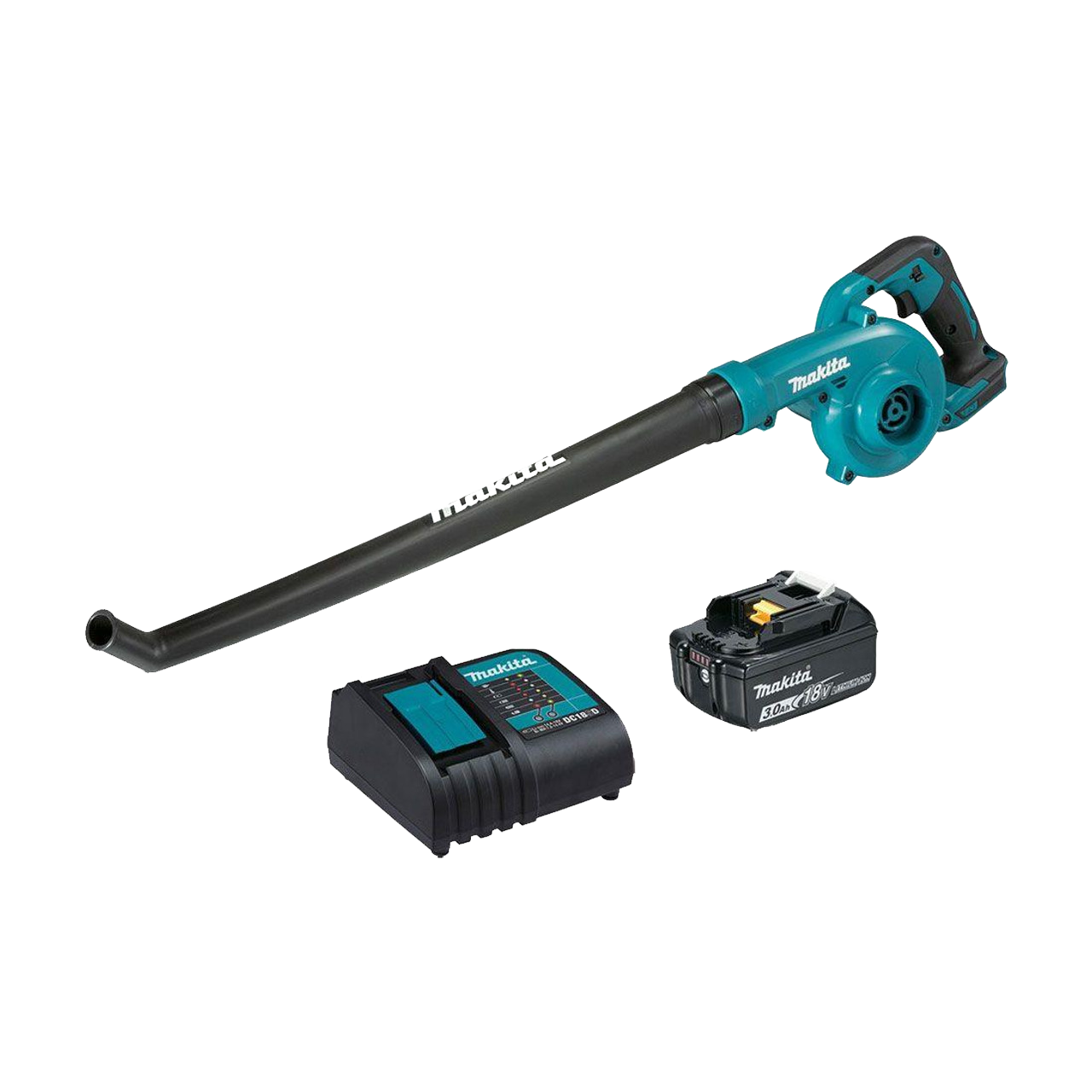 Makita DUB186SF 18V Cordless Long Nozzle Blower with 3.0Ah Battery & Charger