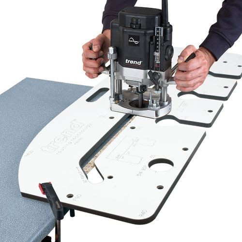 Trend Worktop Jig KWJ700 Multi function jig for accurately fitting kitchen worktops in 10 different widths from 250mm to 700mm wide