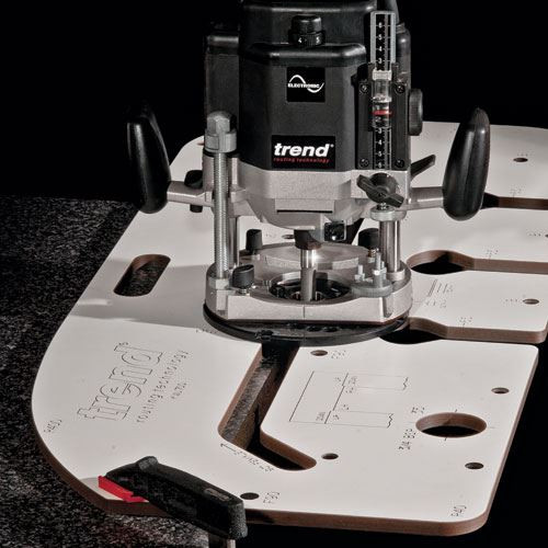 Trend Worktop Jig KWJ700 Multi function jig for accurately fitting kitchen worktops in 10 different widths from 250mm to 700mm wide