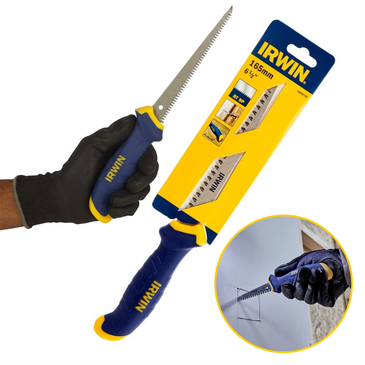 Irwin 10505705 Plasterboard Dry Wall Jab Saw 165mm 8 TPI