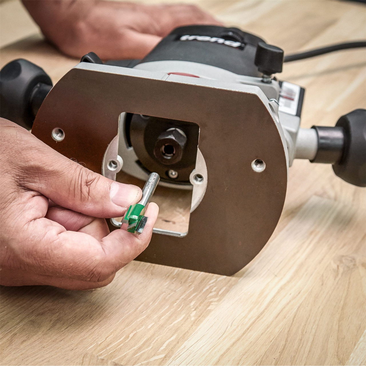 Trend Trend Craft Pro C019AX1/4TC 12mm x 19mm 1/4in shank router cutter bit for use with Trend Hinge Jigs