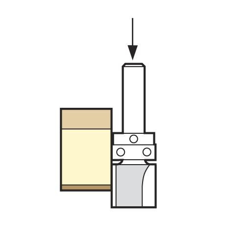 Trend Template profile 9.5mm diameter C121GX1/4TC