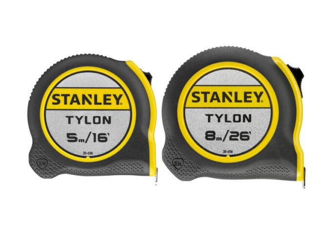 Stanley Tylon Pocket Tapes 5m/16ft + 8m/26ft (Twin Pack)  - STHT9-98985