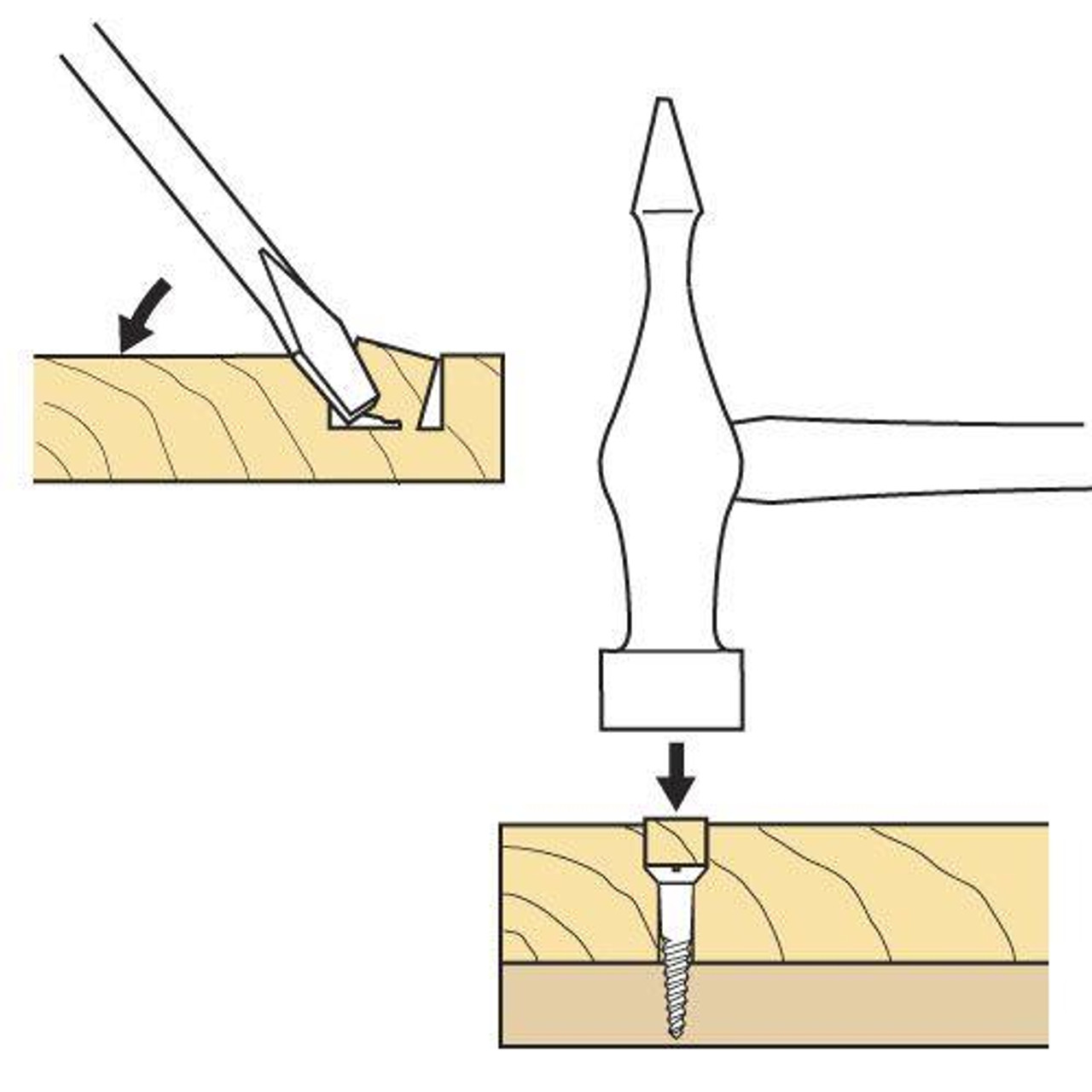 Trend Snappy Countersink with 3/32 (2.5mm) Drill SNAP/CS/6