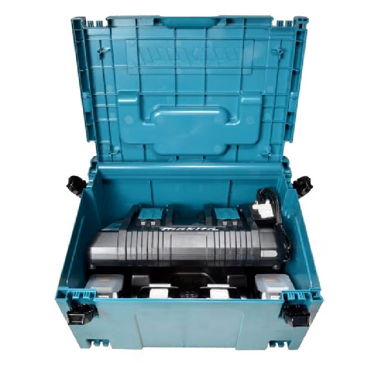 Makita 18V Power Source Kit with 4  x 6.0Ah Batteries & DC18RD Charger - 198095-6