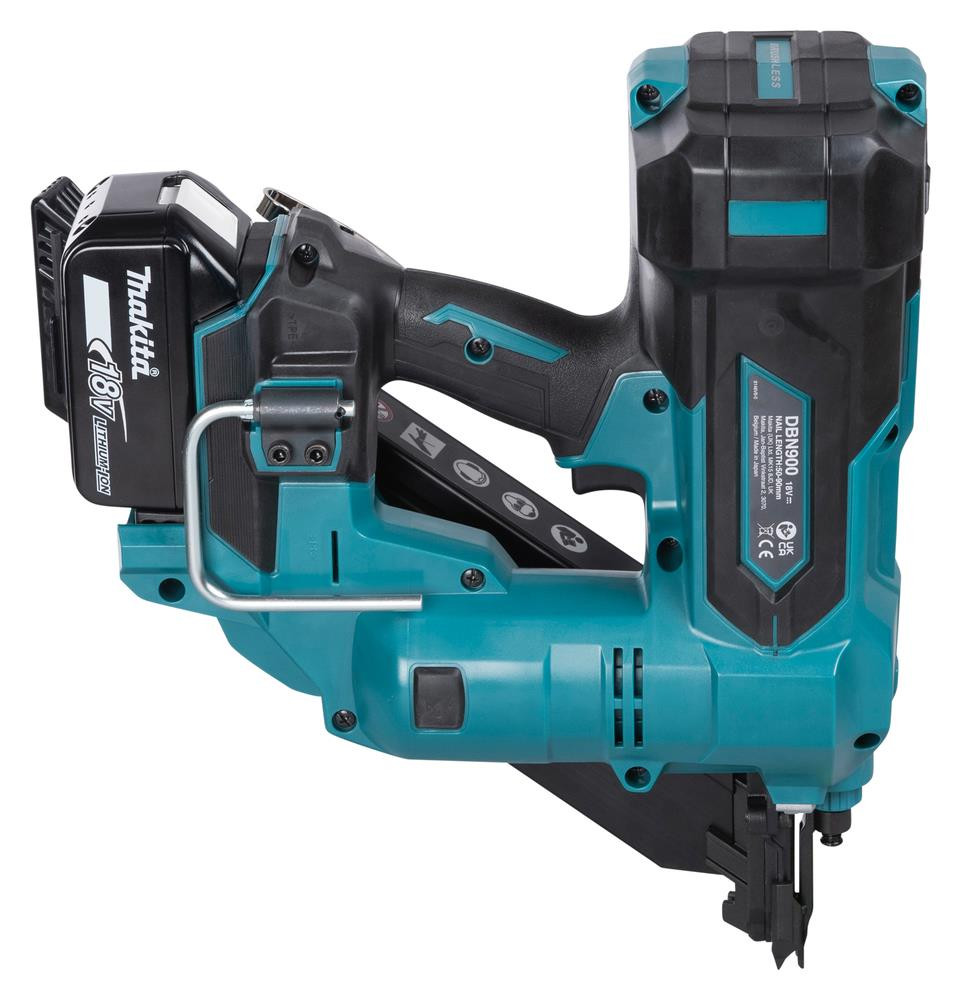 Makita Framing Nailer DBN900ZK Cordless Brushless 18V LXT with Carry Case - Body Only