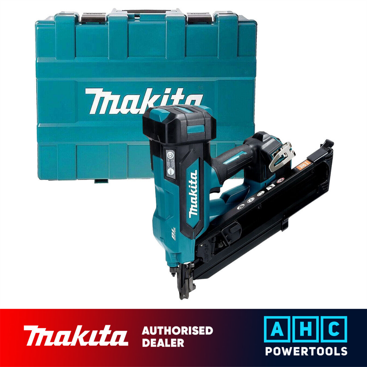 Makita Framing Nailer DBN900ZK Cordless Brushless 18V LXT with Carry Case - Body Only