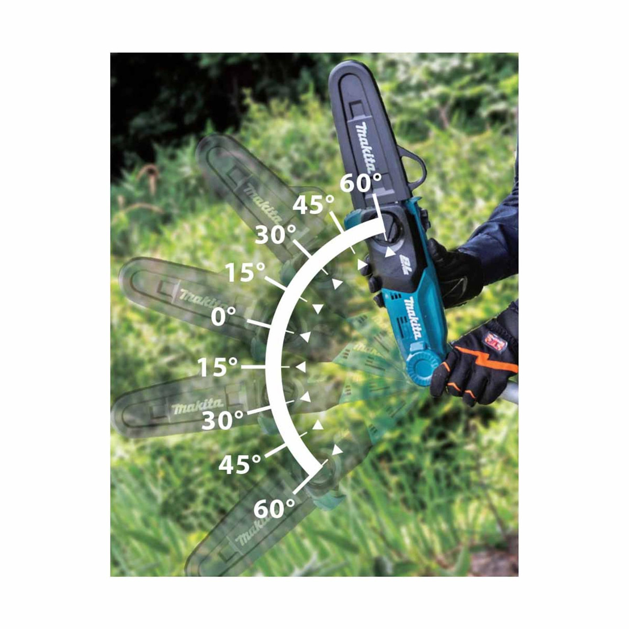 Makita 18V LXT 200mm Brushless Extending Pole Saw DUA200Z - Body Only