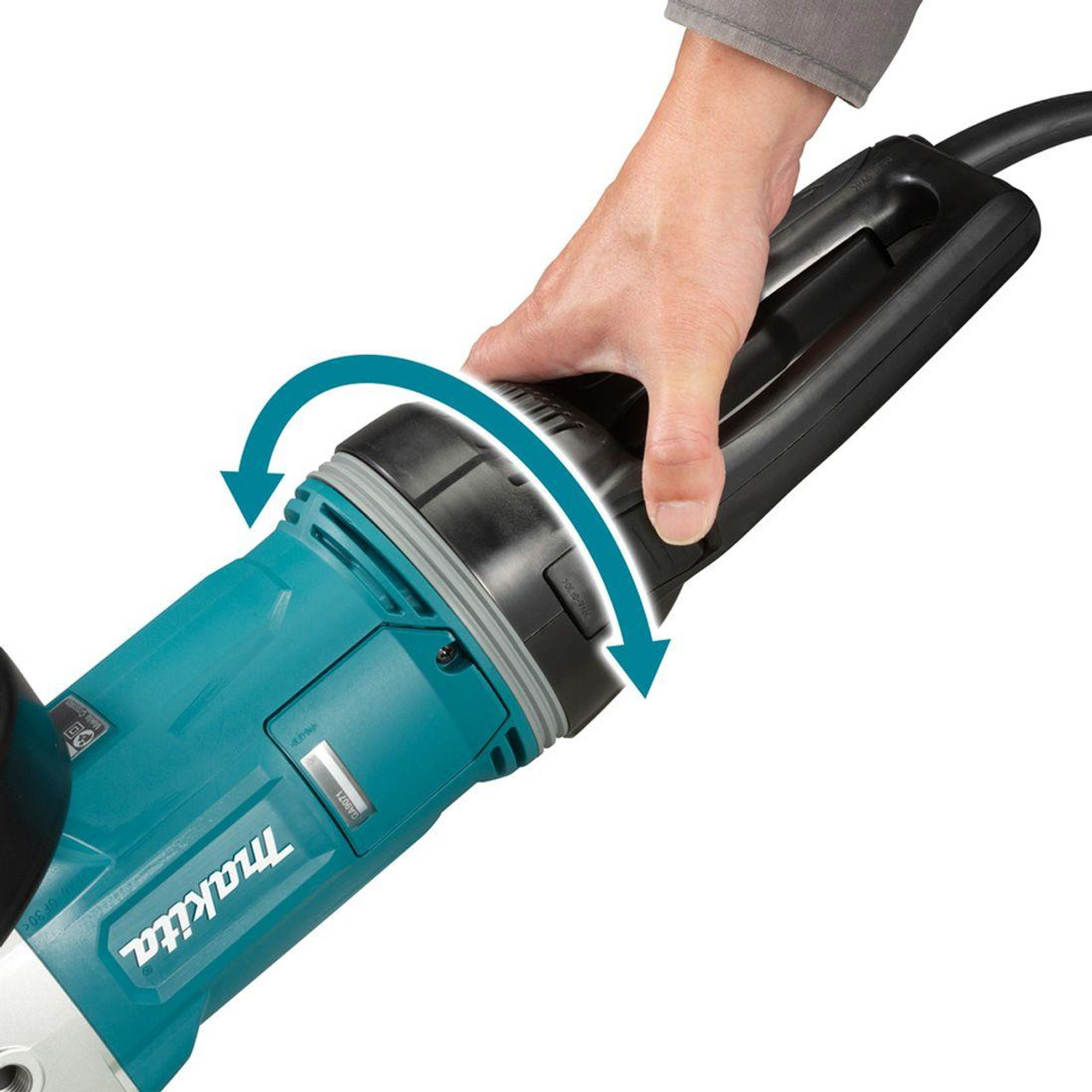 Makita GA9071X1/1 Angle Grinder 110V 230mm 2,200W Paddle Switch - D-handle