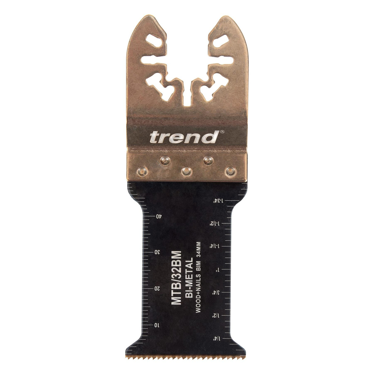 Trend 4 Piece Universal Oscillating Multi Tool Blade Set MTB/SET/4