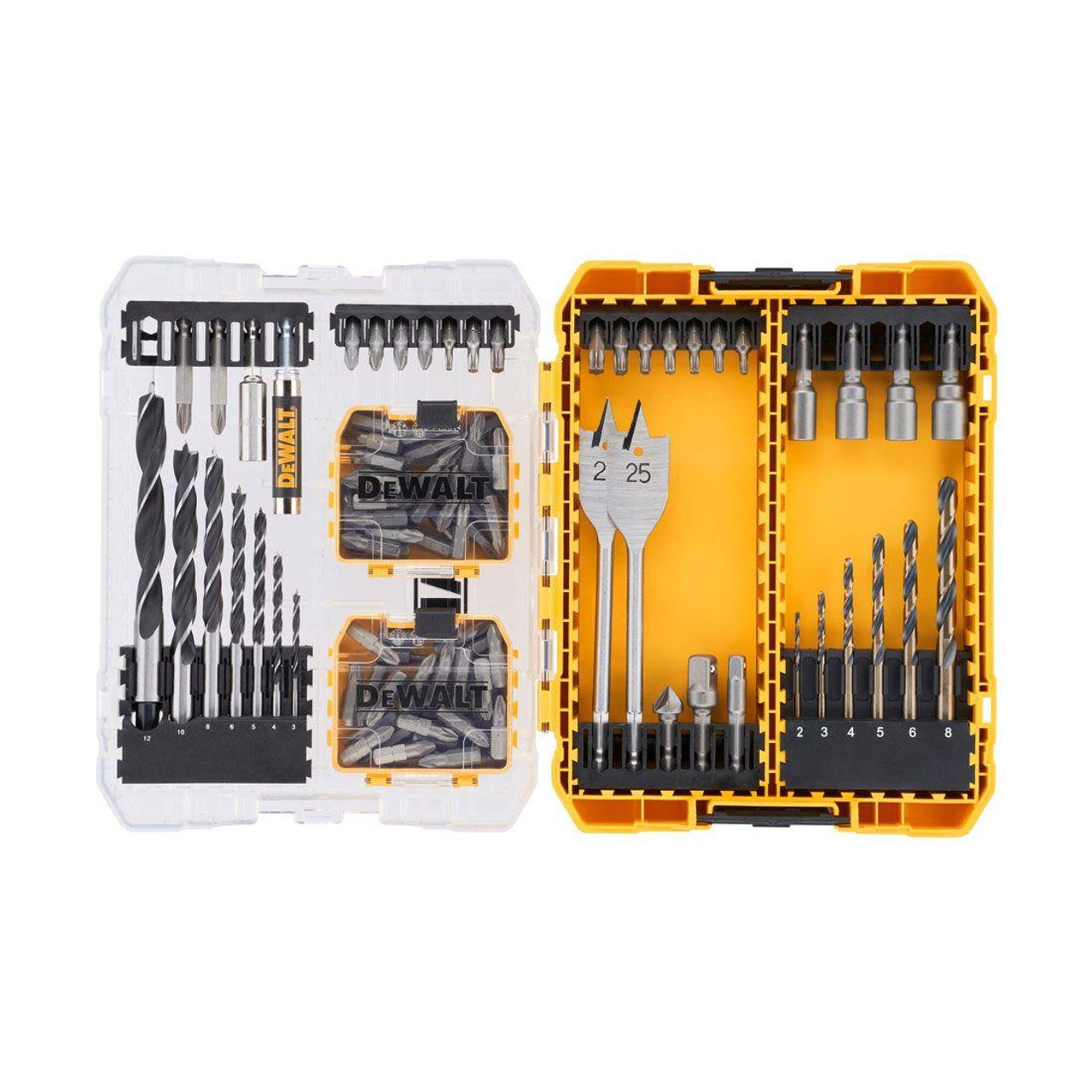 DeWalt DT70784-QZ Toughcase Black Gold Speed Drilling/Screwdriving Set (100 Pieces)