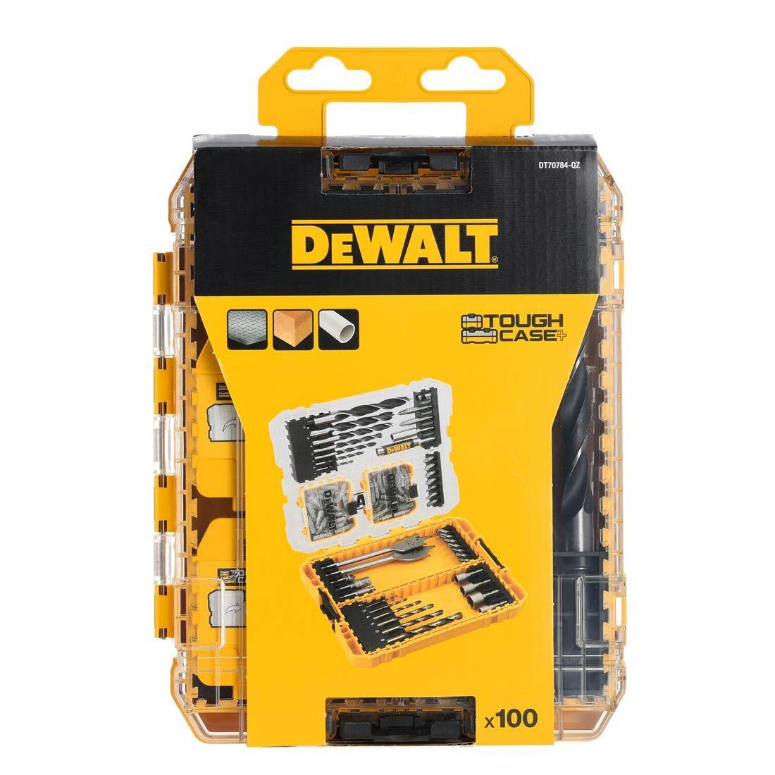 DeWalt DT70784-QZ Toughcase Black Gold Speed Drilling/Screwdriving Set (100 Pieces)