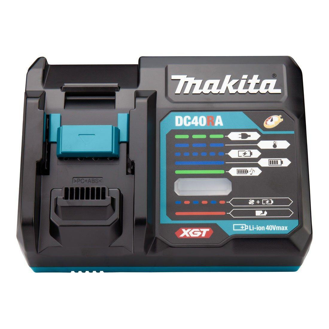 Makita 191K01-6 40V Max XGT Power Source Kit – 2x 4.0Ah Batteries, Charger & Makpac Case