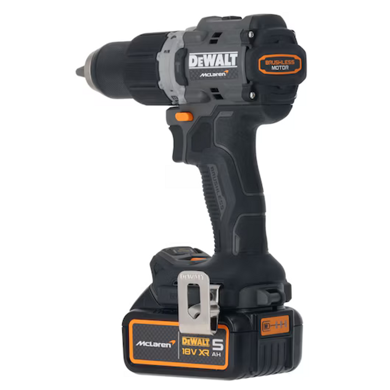 DEWALT x McLaren F1 DCD85MP2T XR 18v Brushless Combi Drill - 2 x 5.0Ah Li-ion
