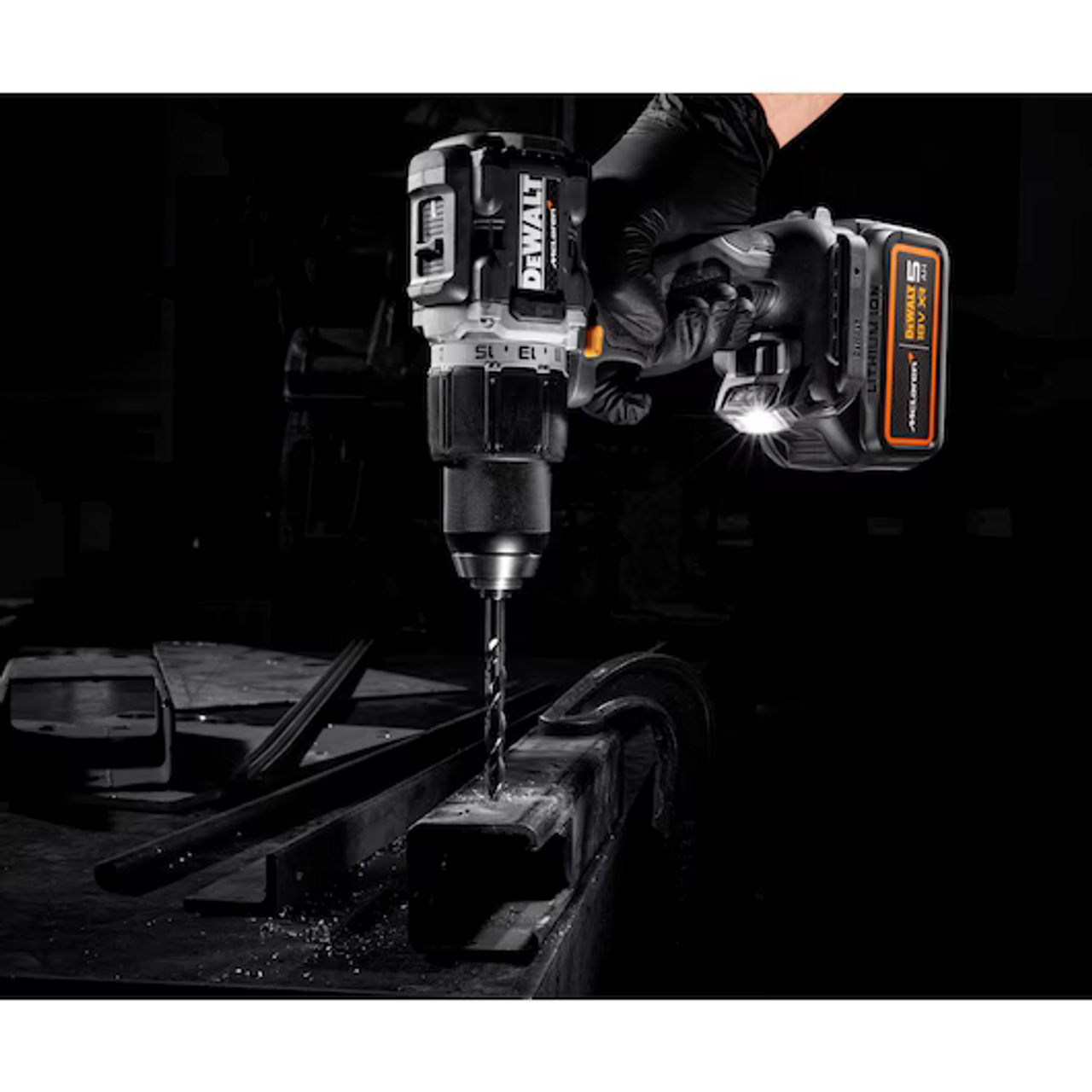 DEWALT x McLaren F1 DCD85MP2T XR 18v Brushless Combi Drill - 2 x 5.0Ah Li-ion