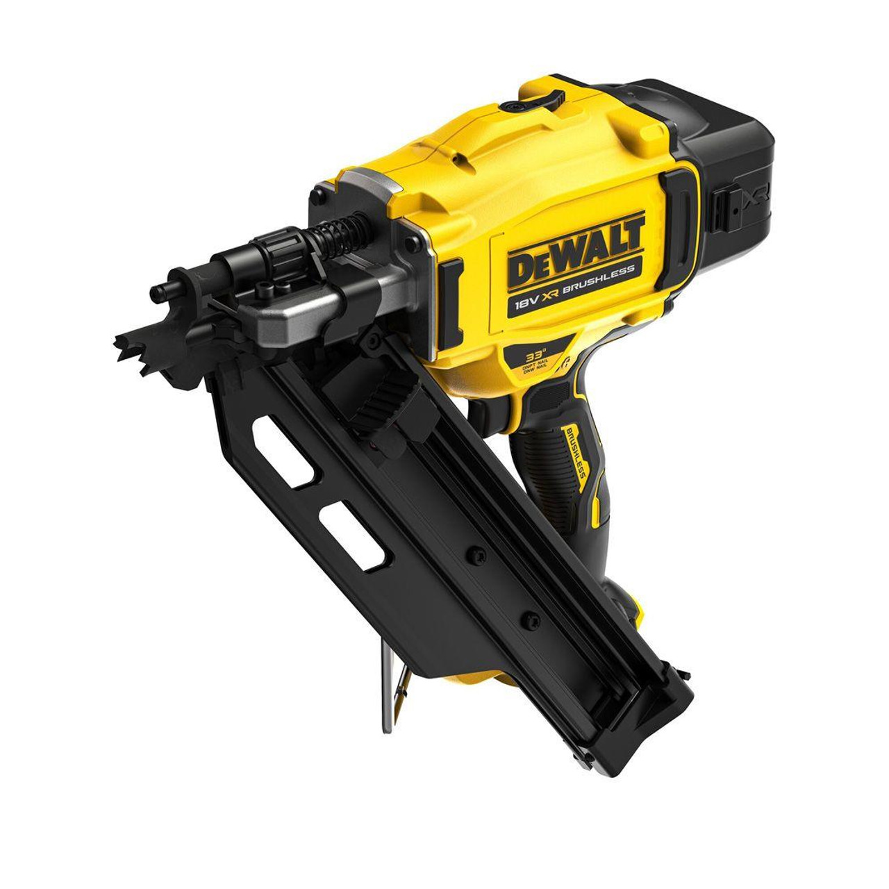 DeWalt DCK246P2-GB 18v Brushless Nailer Twin Pack 2 x 5.0Ah Batteries