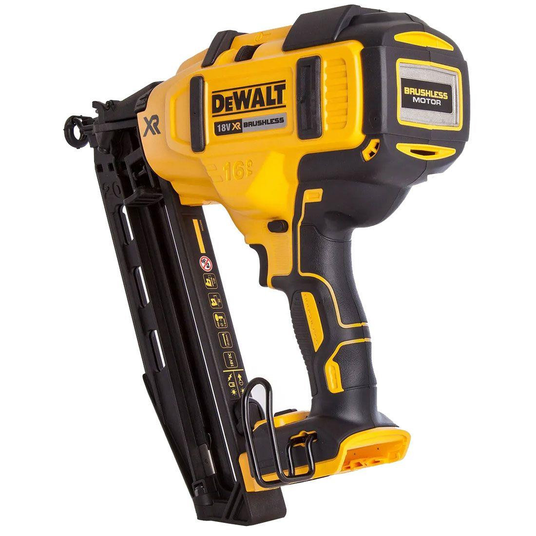 DeWalt DCK246P2-GB 18v Brushless Nailer Twin Pack 2 x 5.0Ah Batteries