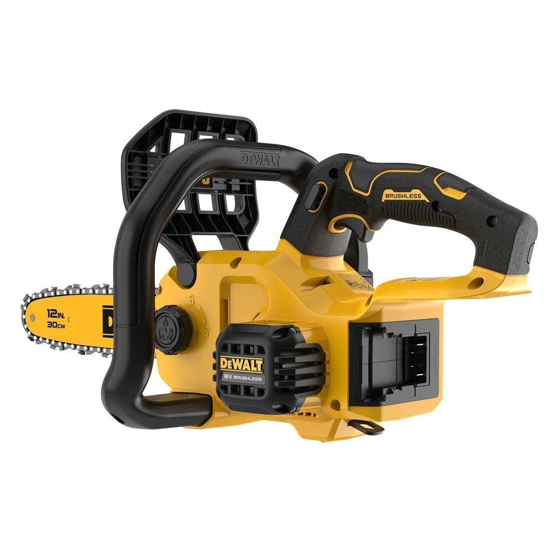 Dewalt DCMCS565P1-GB 18V XR Brushless 30cm Chainsaw, 1x 5.0Ah Battery & Charger