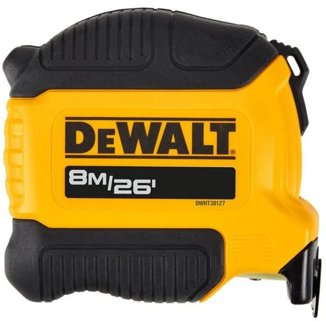 DeWalt DHT538127 Compact Series Tape Measure 8m/26ft (Width 28mm)