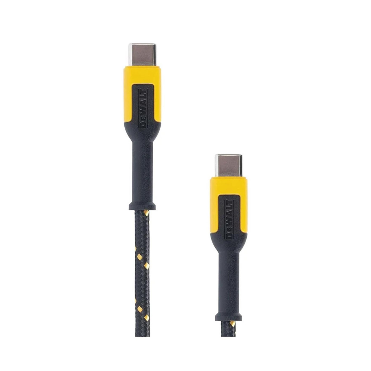 DeWalt DWT1310021 USB C to USB C Reinforced Charging Cable 3m (10ft)
