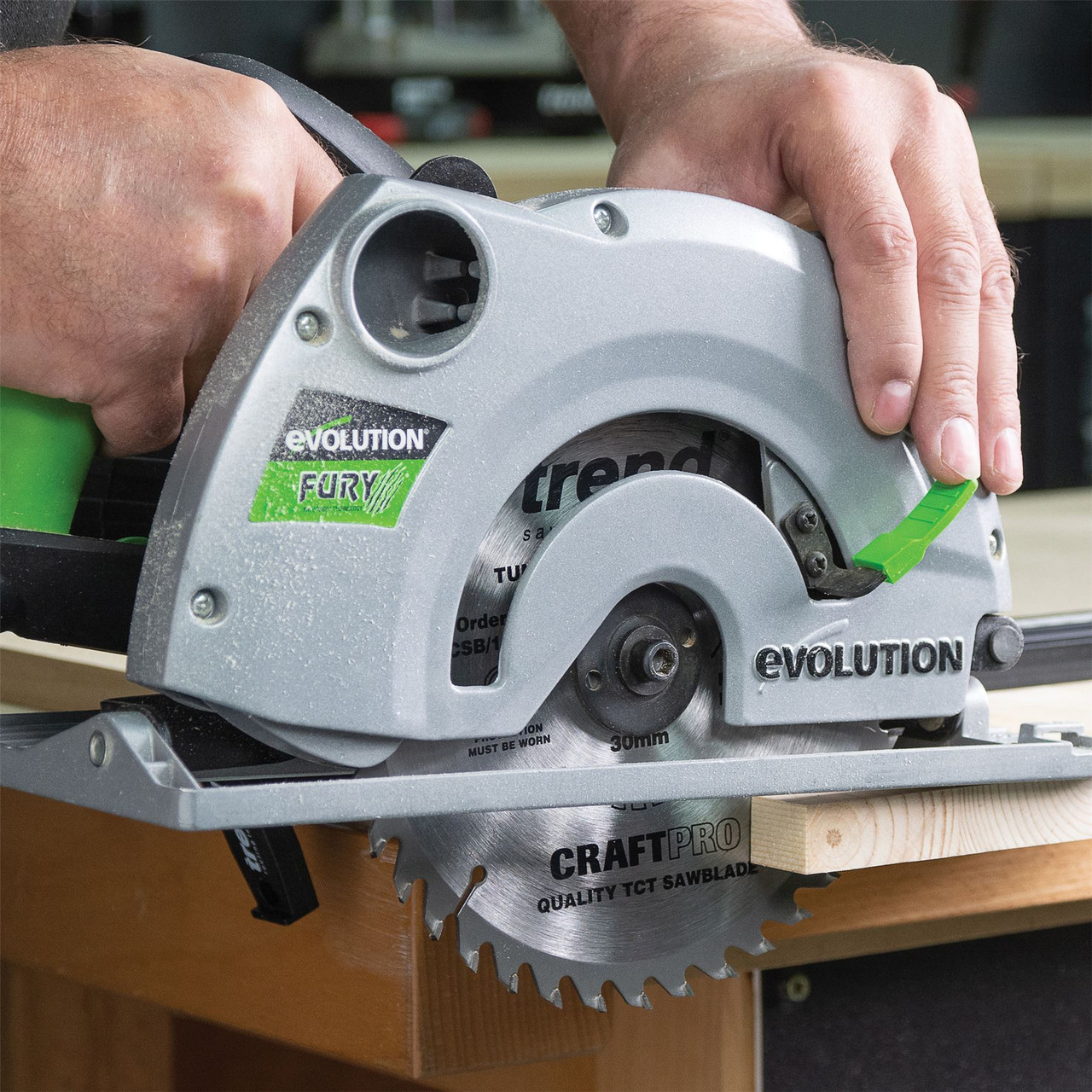 Trend  CSB/16524T  Craft Pro 165mm 20mm bore 24T Combination Cut Thin Sawblade (No Packaging)