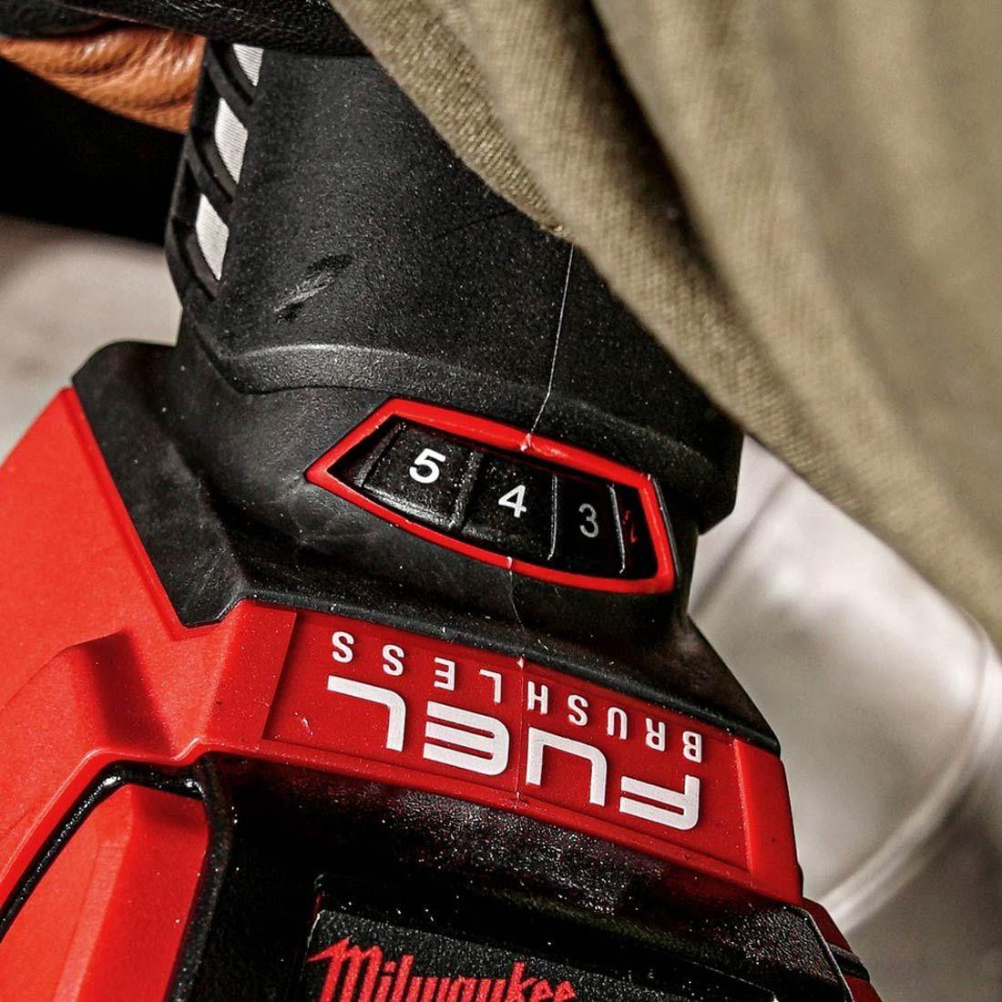 Milwaukee M18 FUEL FSAGV115XPDB-0 18v 115mm Braking Variable Speed Angle Grinder Body Only 4933478774