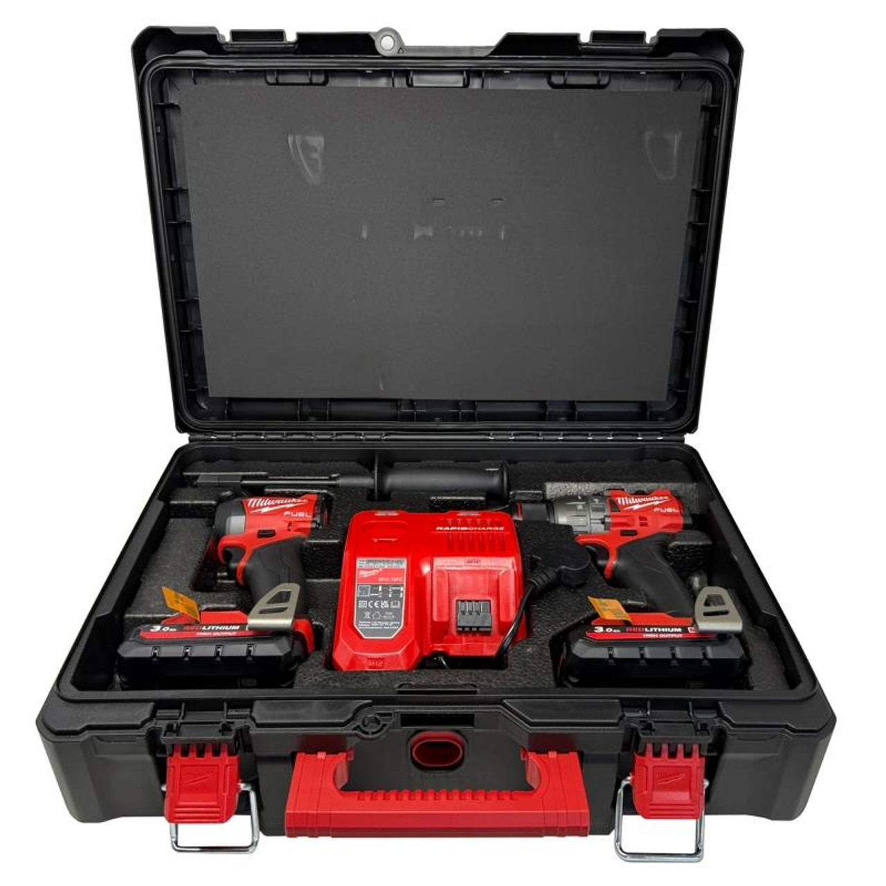 Milwaukee M18FPP2A3-302P 18V FUEL High Output Power Pack with 2x 3.0Ah Battery In Packout Case - 4933499431