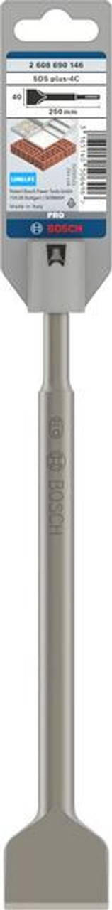 Bosch SDS-Plus; Hammer Drill Bit Spade Chisel 250x40mm 2608690146