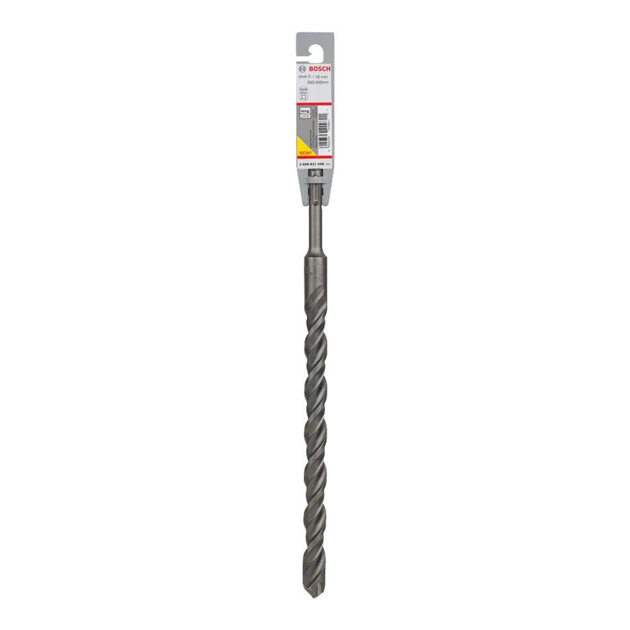 Bosch SDS Plus-3; Hammer Drill Bit 18.0x250x300mm 2608831049