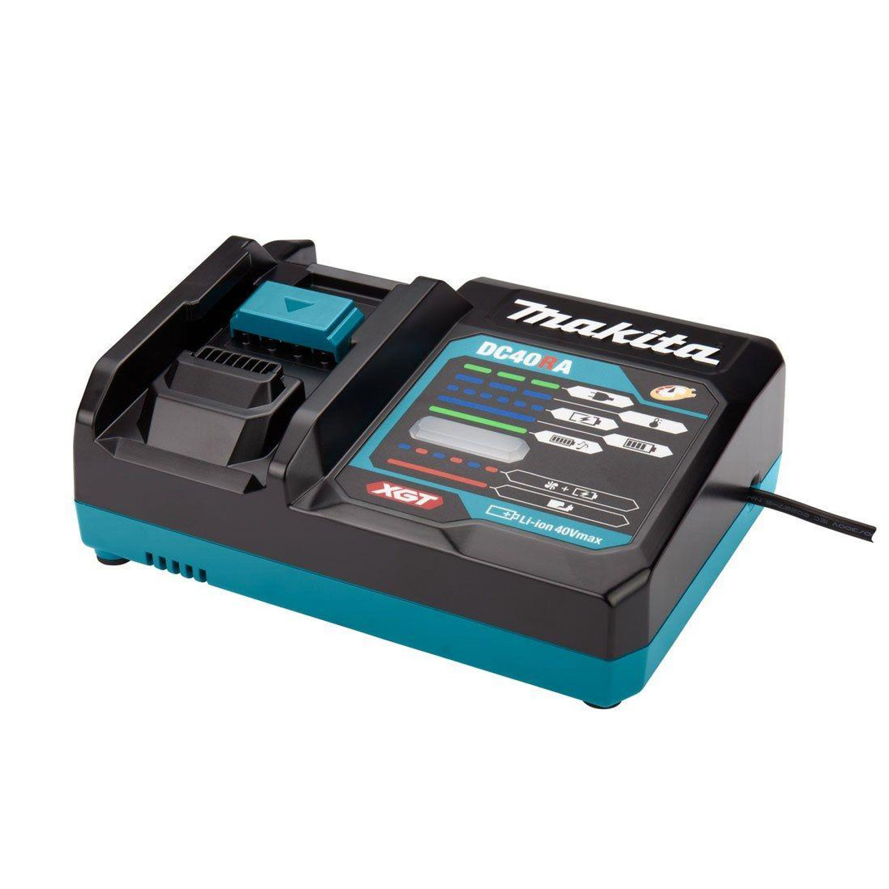 Makita DC40RA 40v Max XGT Li-Ion Rapid Battery Charger 240v 191E08-6