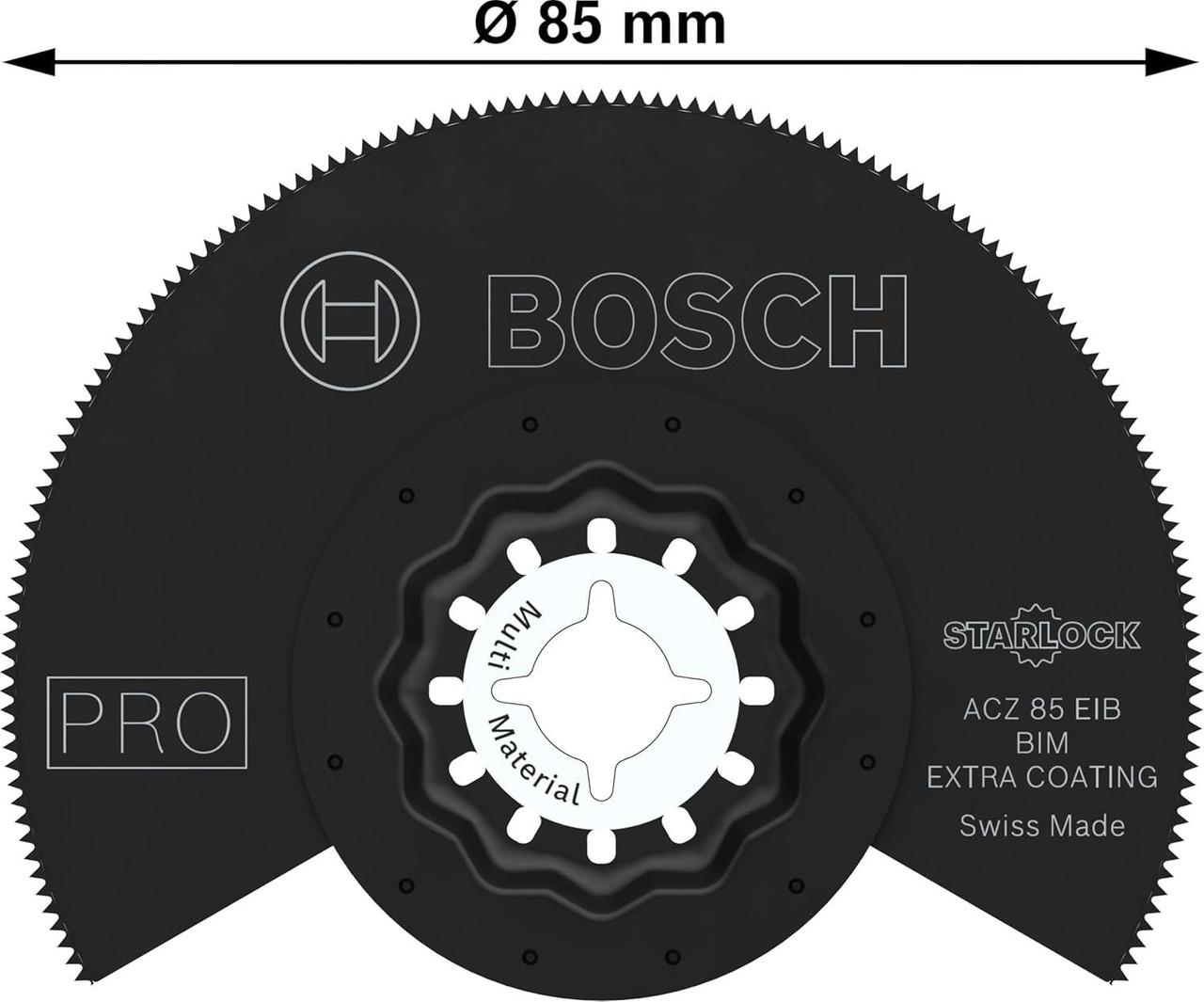 Bosch PRO ACZ 85 EIB Multitool Blade, 85 mm 2608669086