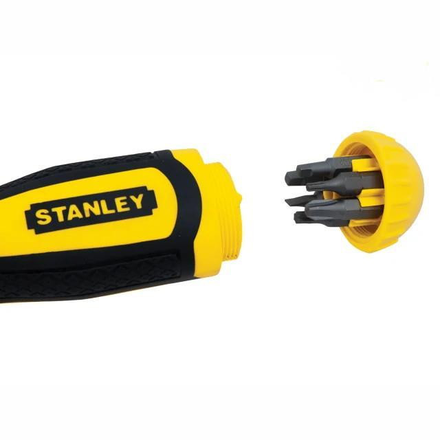 Stanley 0-68-010 Multibit Ratchet Screwdriver with 10 Bits