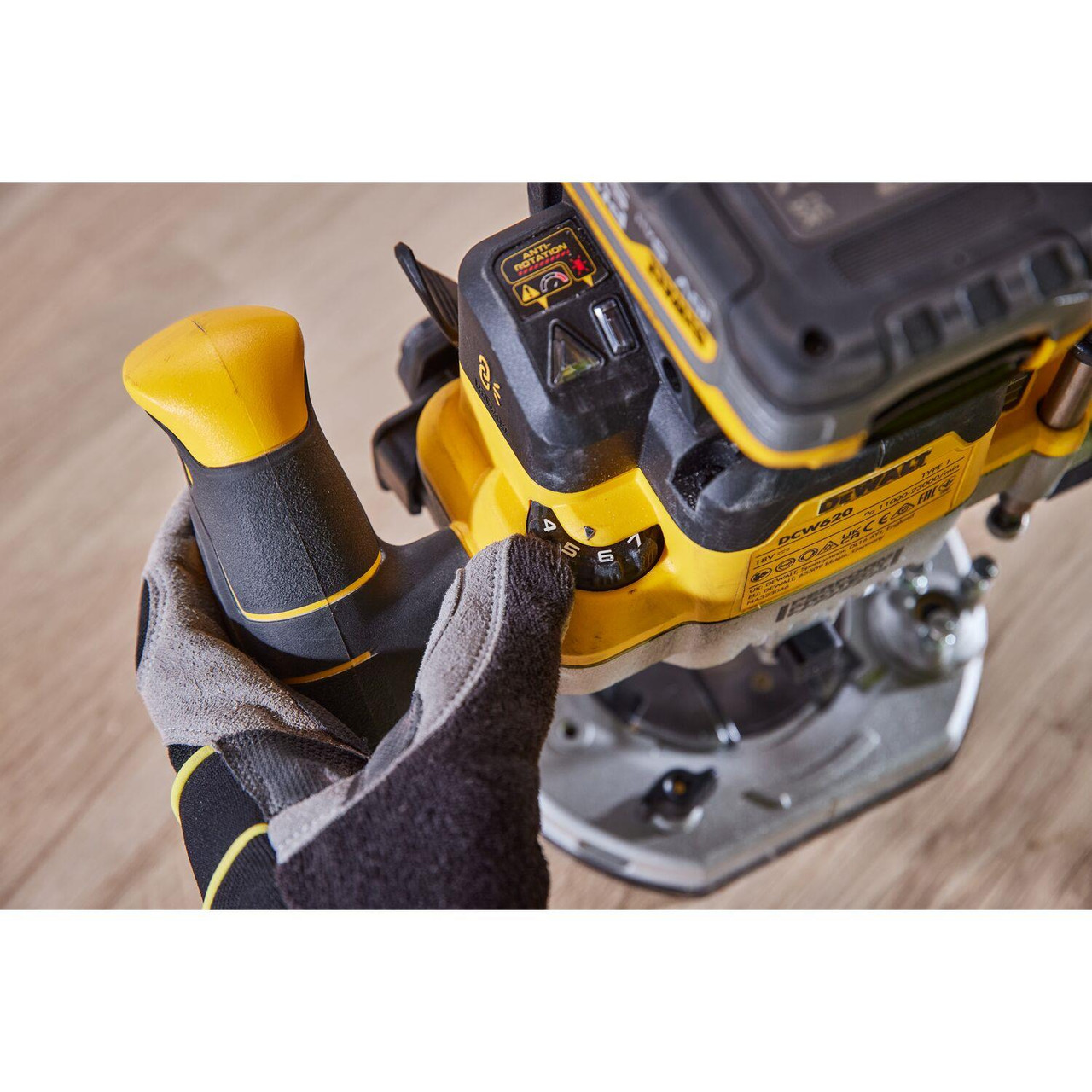 Dewalt DCW620NT 18V XR Brushless 1/2" Plunge Router Body only in TSTAK Case