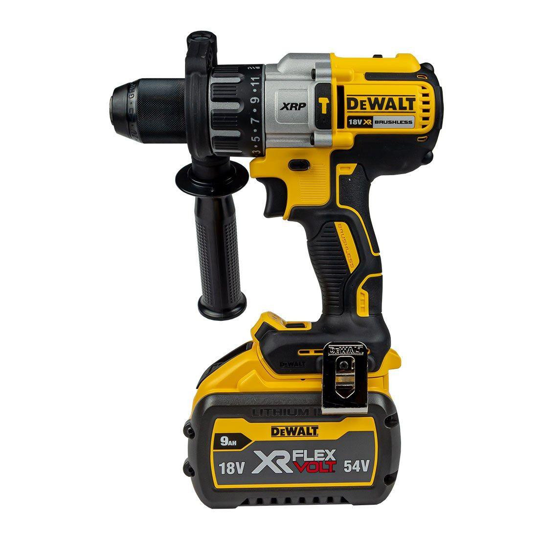 DeWalt DCD996X1-GB 18V XR Brushless Premium Hammer Drill Driver - 1 x 9.0Ah