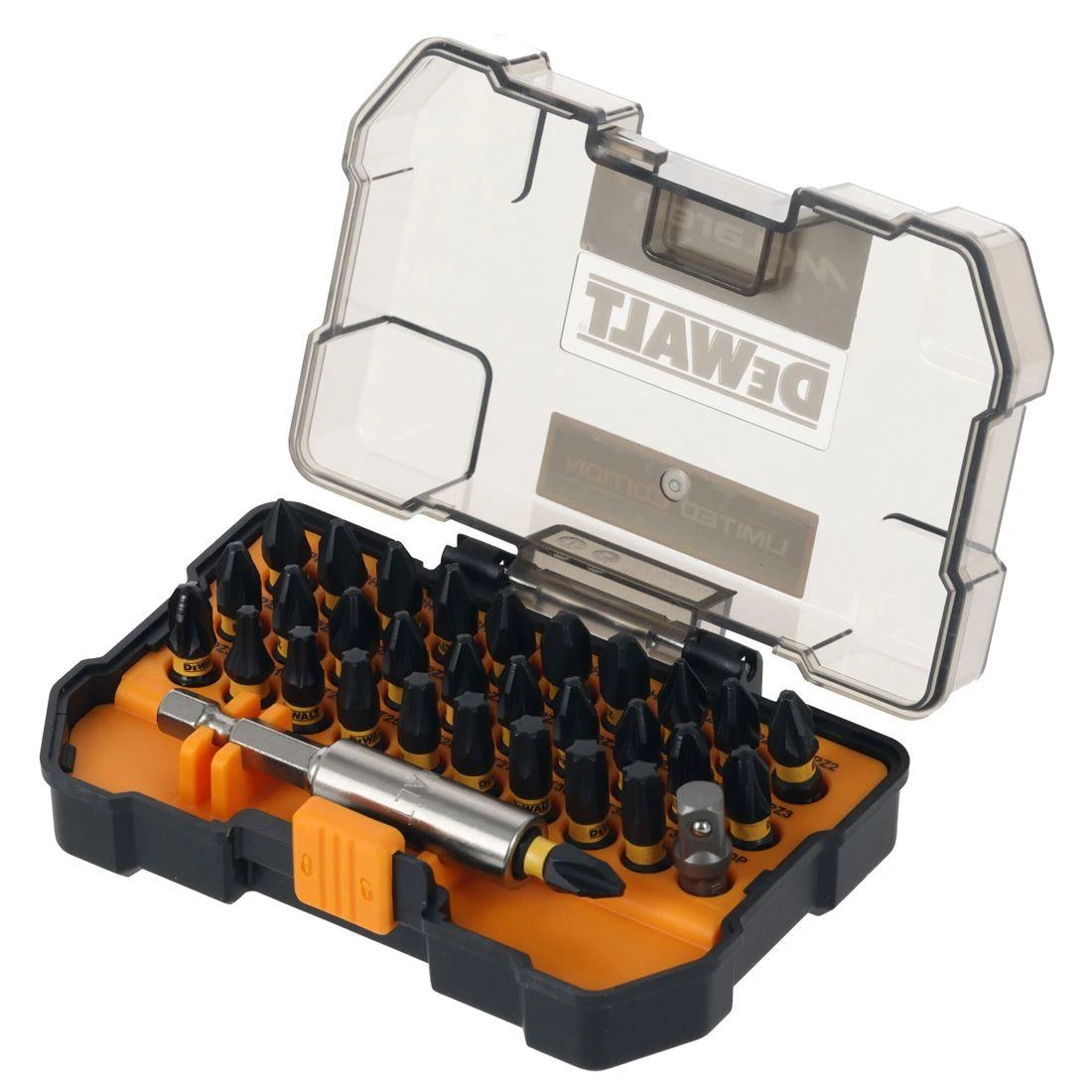 Dewalt X McLaren F1 DT70901T-QZ 32 Piece FLEXTORQ Screwdriving Bit Set
